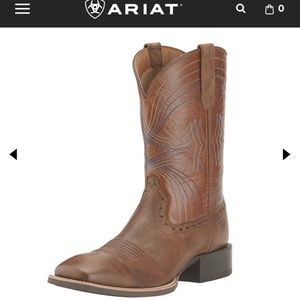Men's Ariat Sport Wide Square Toe Western Boots